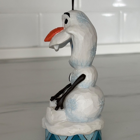 DISNEY Silly Snowman OLAF Frozen Showcase Collection 4039083 Jim Shore Figurine - Picture 5 of 9